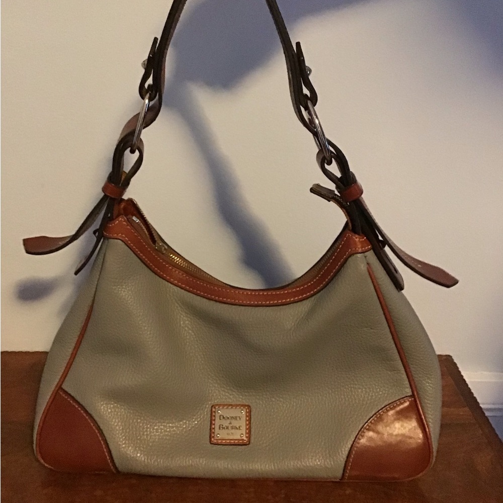 Dooney & Bourke grey hobo shoulder bag